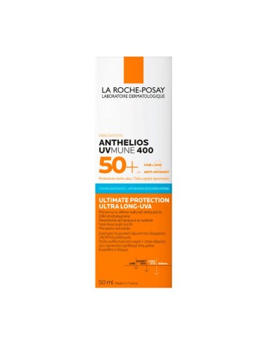 La Roche Posay Anthelios UV-MUNE 400 Spf50+ Crema Hidratante Sin Perfume 50 ml