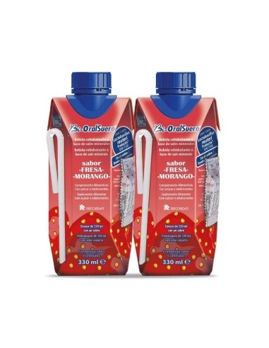Bi-OralSuero Duplo Sabor Fresa 2x330 ml
