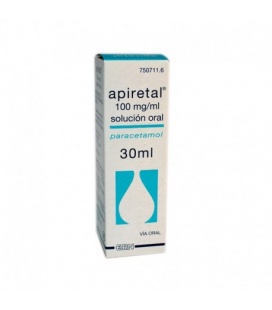 Apiretal 100 mg/ml solución oral 1 frasco 30 ml