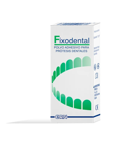 Fixodental polvo adhesivo prótesis dental 17 gr