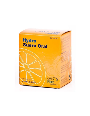Hydro suero oral 8 sobres 5.4 gr