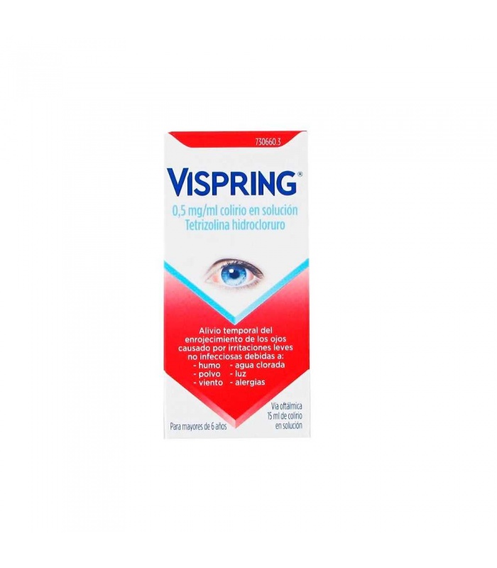 Comprar Vispring Colirio 0,5mg/ml 15 ml a precio de oferta