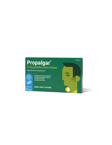 Propalgar 3 mg 24 pastillas para chupar