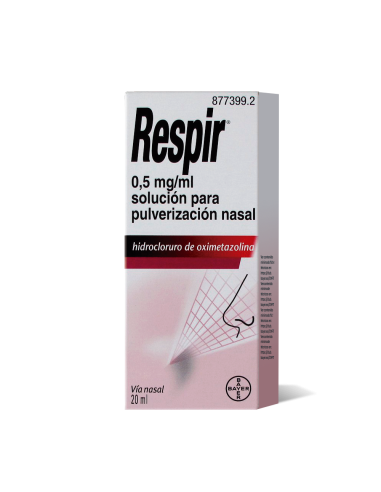 RESPIR 0.5 MG/ML NEBULIZADOR NASAL 20 ML