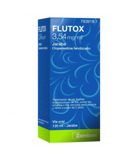 Flutox 3,54 mg/ml jarabe 1 frasco 120 ml