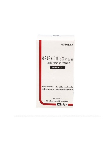 Regadixil 50 mg/ml solución cutánea 1 frasco 60 ml