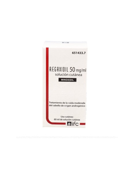 Regadixil 50 mg/ml solución cutánea 1 frasco 60 ml