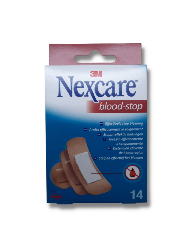 3m nexcare blood stop apósito coagulante 14 apósitos