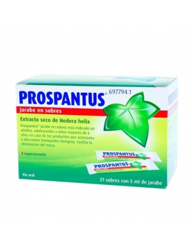 Prospantus 35 mg 21 Sobres jarabe 5 ml