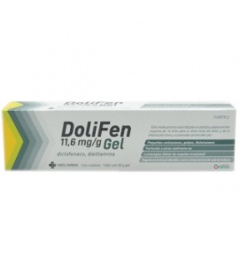 DOLIFEN 11,6 MG/G GEL CUTANEO 60 G, 1 TUBO