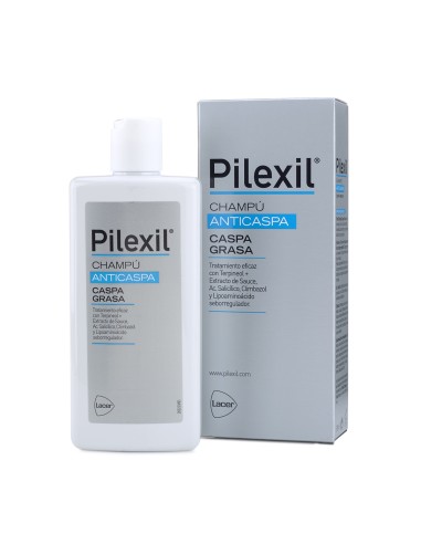 Pilexil Champu Caspa Grasa 300 Ml