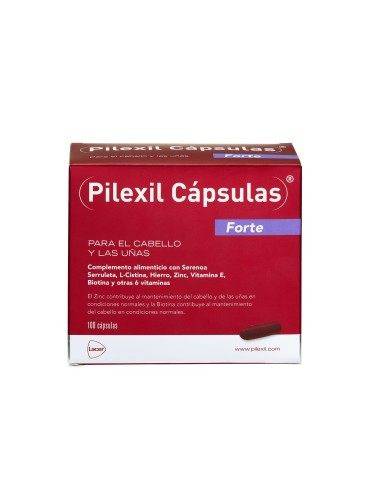 Pilexil Forte Cápsulas Anticaída 100 cápsulas