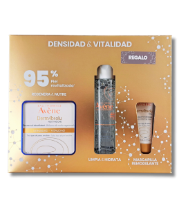 Avene Dermabsolu Bálsamo Noche Regenerador 40 ml + Agua Micelar 100 ml + Mascarilla Remodelante 15 ml