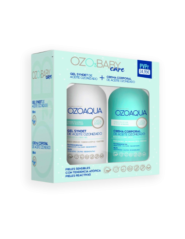 OZOAQUA Ozobaby Care Pack Gel Syndet 500 ml + Crema Corporal 500 ml