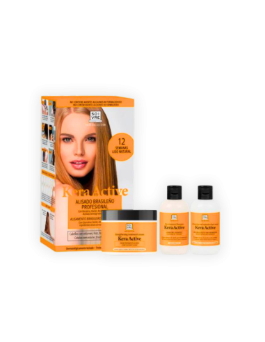 SOIVRE Kera Active Kit Alisado Brasileño Profesional