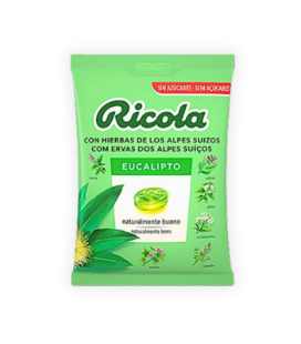 RICOLA Bolsa Caramelos Sin Azúcar Eucalipto 70 g