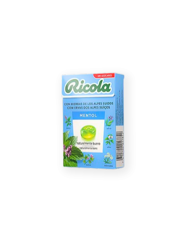 RICOLA Caramelos Sin Azúcar Mentol 50 g