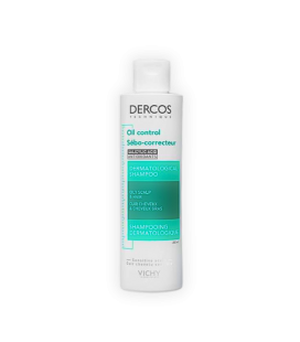 VICHY Dercos Champú Sebo-Control Cabellos Grasos 200 ml