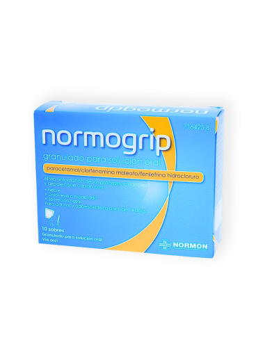 NORMOGRIP Granulado Para Solución Oral 10 Sobres