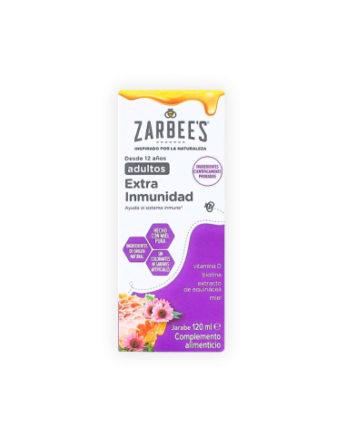 ZARBEE'S Adultos Jarabe Extra Inmunidad 120 ml