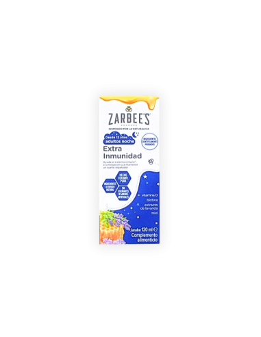 ZARBEE'S Adultos Noche Jarabe Extra Inmunidad 120 ml