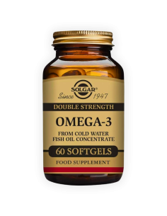 SOLGAR Omega-3 Doble Concentración 60 Cápsulas