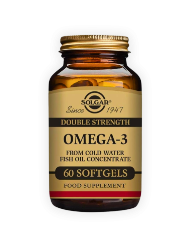 SOLGAR Omega-3 Doble Concentración 60 Cápsulas