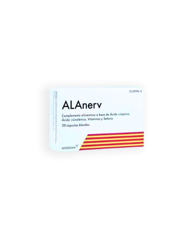 ALAnerv 20 Cápsulas Blandas