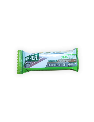 FINISHER Barrita Proteica Chocolate y Avellana...