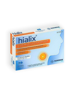 HIALIX Pastillas Hidratantes de Garganta y Laringe 24...