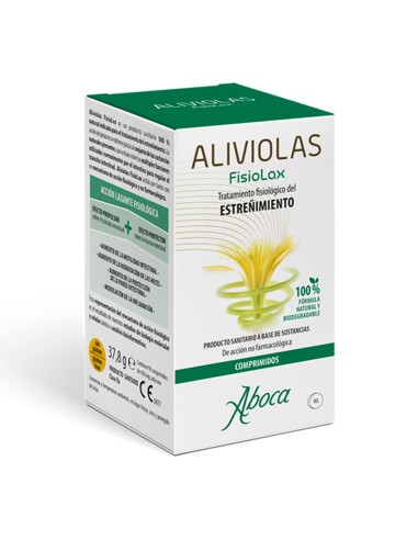 ABOCA Aliviolas Fisiolax Frasco de 90 Comprimidos