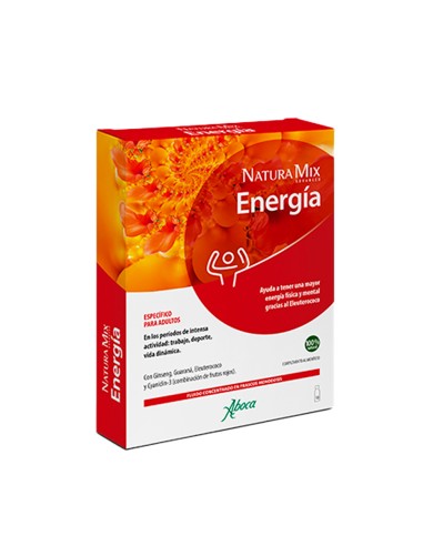 ABOCA Natura Mix Advanced Energía Concentrado Fluido 10 Frascos