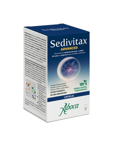 ABOCA Sedivitax Advanced Frasco de 30 Cápsulas