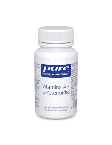 PURE Vitamina A + Carotenoides 90 Cápsulas...