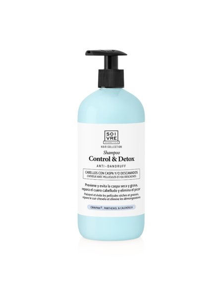 SOIVRE Champú Control & Detox Anticaspa 500 ml