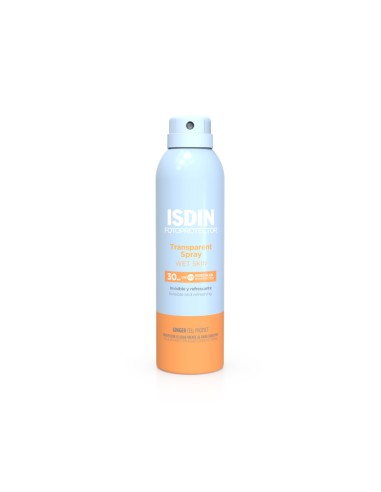 Isdin Fotoprotección Transparente Spray Wet Skin SPF30 250 ml