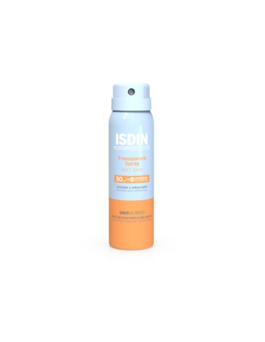 Isdin Fotoprotección Transparente Spray Wet Skin SPF50 100 ml