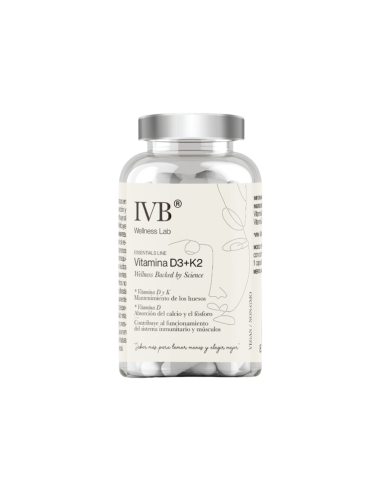 IVB Vitamina D3+K2 60 Cápsulas