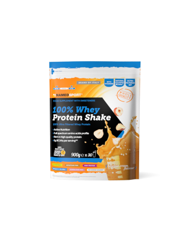 NAMEDSPORT 100% Whey Protein Shake Crema de Avellanas 900g