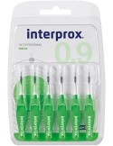 Cepillo Interprox Micro Dentaid 6 Unidades Verde