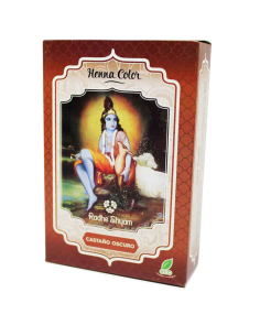 Radhe Shyam Henna Color Castaño Oscuro