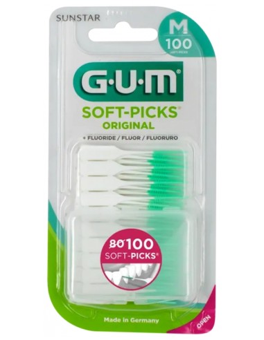 GUM Soft Picks 632 Medio 100 Unidades