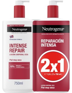 NEUTROGENA Duplo Reparación Intensa Loción CICA 2x750 ml
