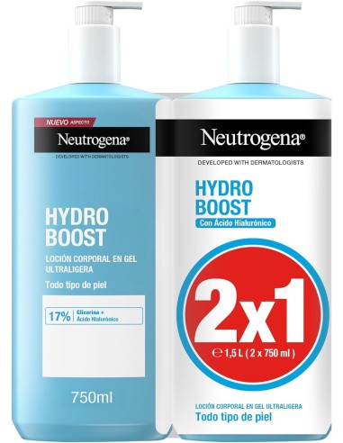 NEUTROGENA Duplo Hydro Boost Loción en Gel...