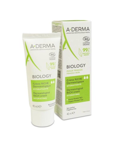 A-DERMA Biology Crema Rica Dermatológica...