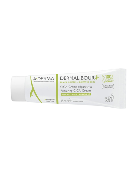 A-DERMA Dermalibour+ CICA-Crema Reparadora 15 ml
