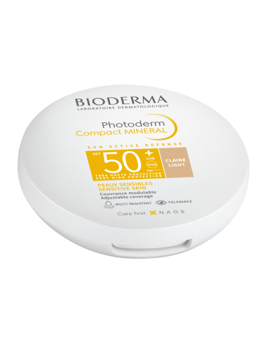BIODERMA Photoderm Compact Mineral SPF50+ Claro 10g