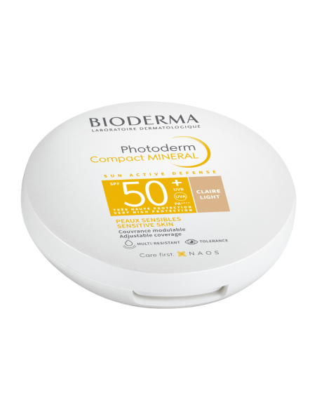 BIODERMA Photoderm Compact Mineral SPF50+ Claro 10g