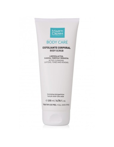 Martiderm Body Care Exfoliante Corporal Crema, 200 ml