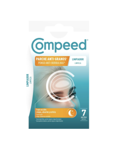 COMPEED Parche Anti-Granos Limpiador Triple Acción 7...